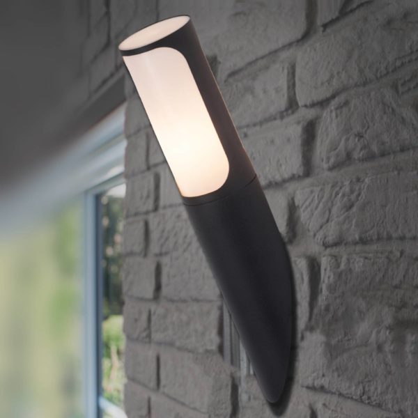 Brilliant Gap – une torche murale moderne pour l’extérieur Brilliant