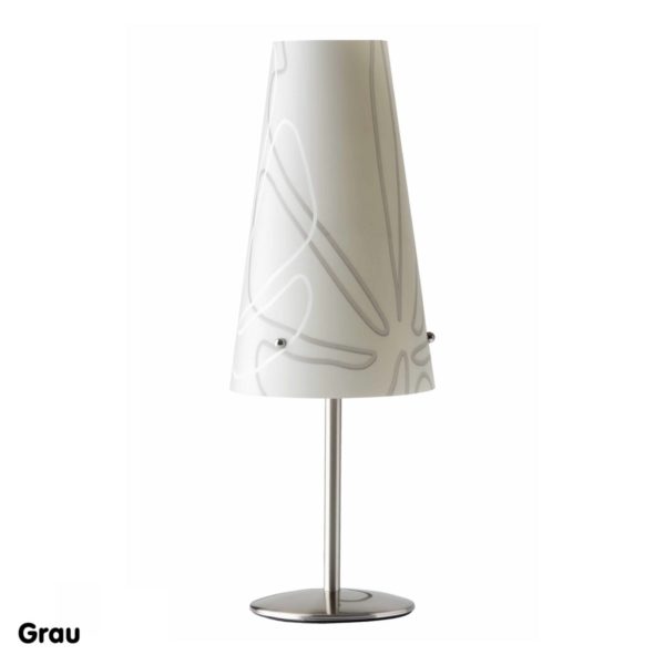 Brilliant Lampe à poser Isi grise Brilliant