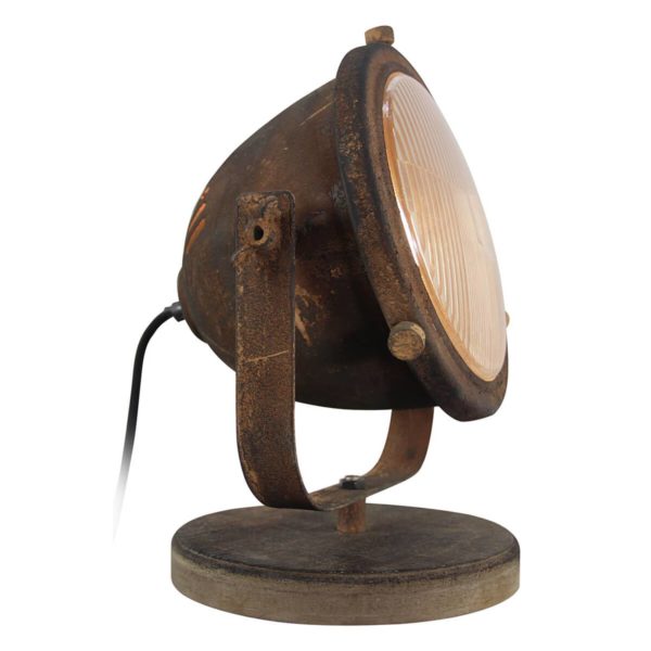Brilliant Lampe à poser Carmen style industriel, rouille Brilliant