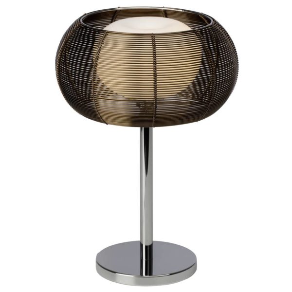 Brilliant Lampe à poser élégante Relax, bronze Brilliant
