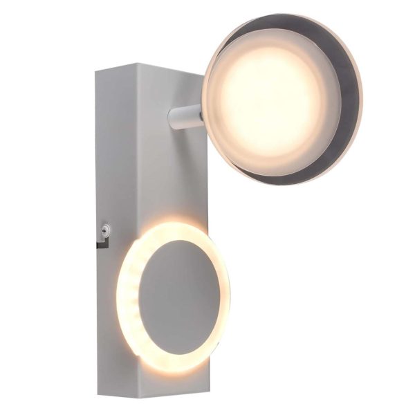 Brilliant Applique LED Meriza, blanche Brilliant