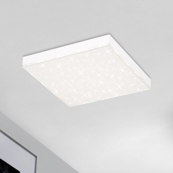 Briloner Ciel étoilé LED Frameless CCT, 30×30 cm Briloner