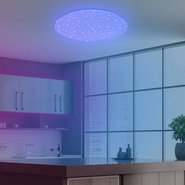 Briloner Ciel étoilé LED Direct Smart WiFi RGBW Briloner