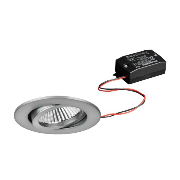 BRUMBERG BB03 spot encastré non dimmable, nickel BRUMBERG