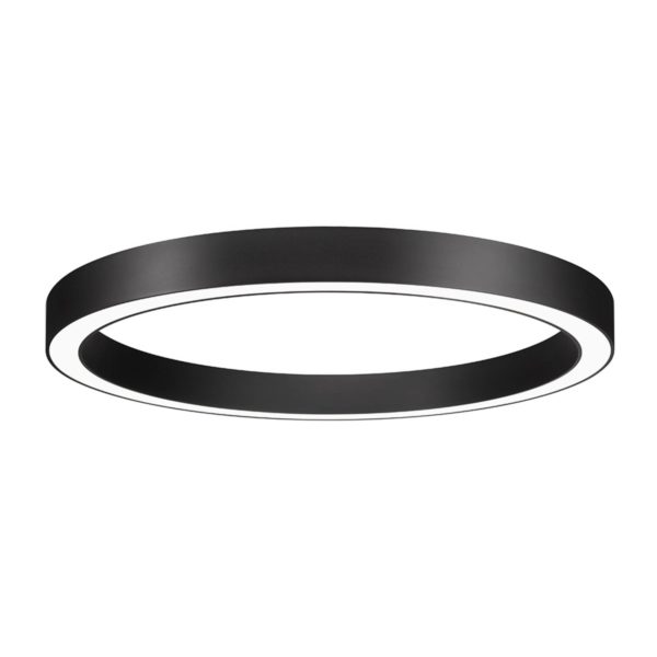 BRUMBERG Biro Circle, DALI noir 4.000K Ø 150 cm BRUMBERG