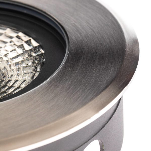 BRUMBERG Hybride Flat luminaire encastré dans le sol LED, 13cm BRUMBERG