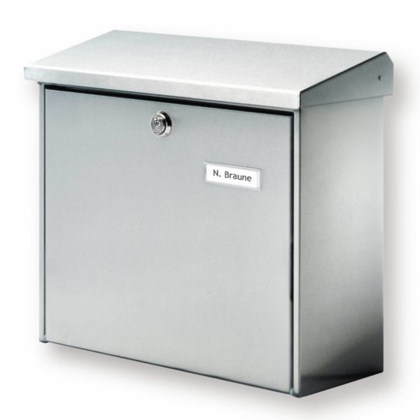 Burgwächter Boîte aux lettres COMFORT, acier inox Burgwächter