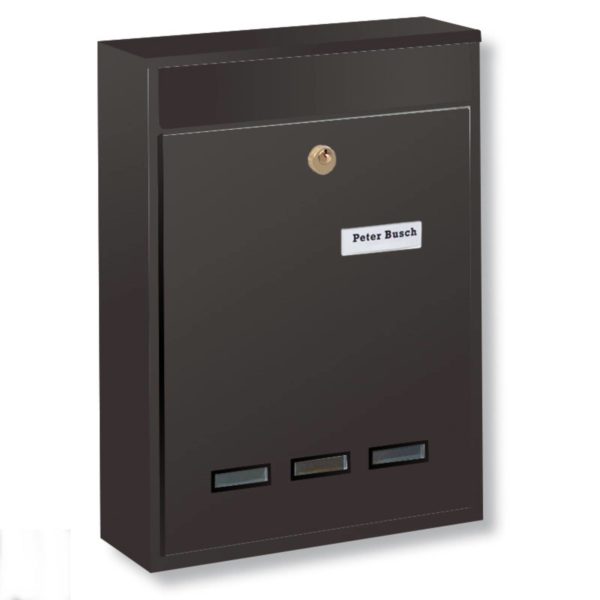 Burgwächter Boîte aux lettres KÖLN format DIN B5 marron Burgwächter