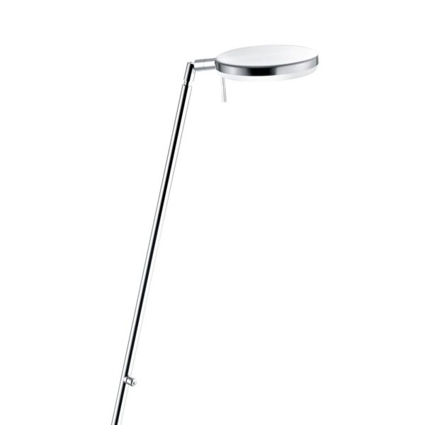 HELL Lampadaire Omega, technologie CCT, nickel HELL