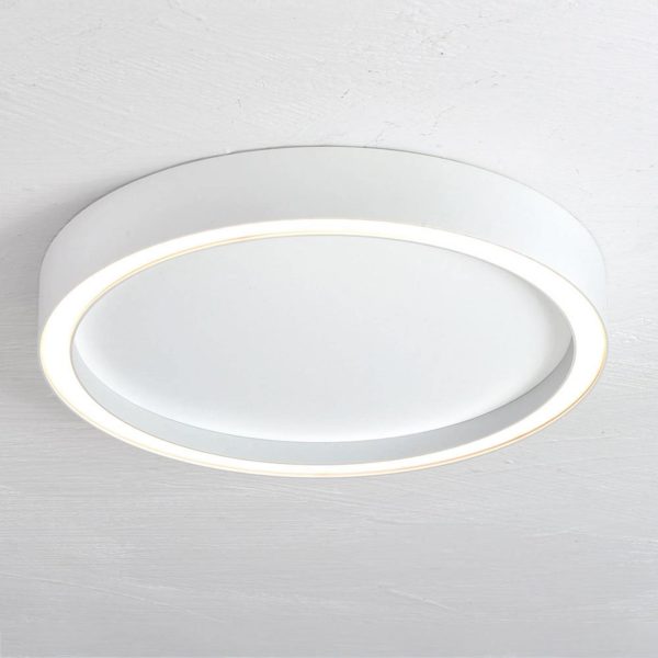 Bopp Aura plafonnier LED Ø 30 cm blanc/blanc BOPP