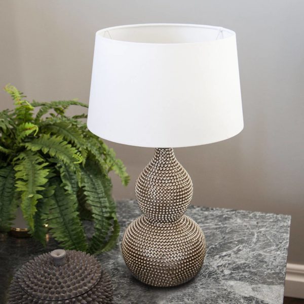 By Rydéns Lofty lampe de table tissu blanc By Rydéns
