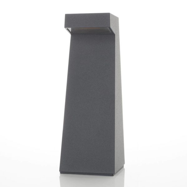 BEGA 84108 – potelet LED en graphite, 3 000 K BEGA