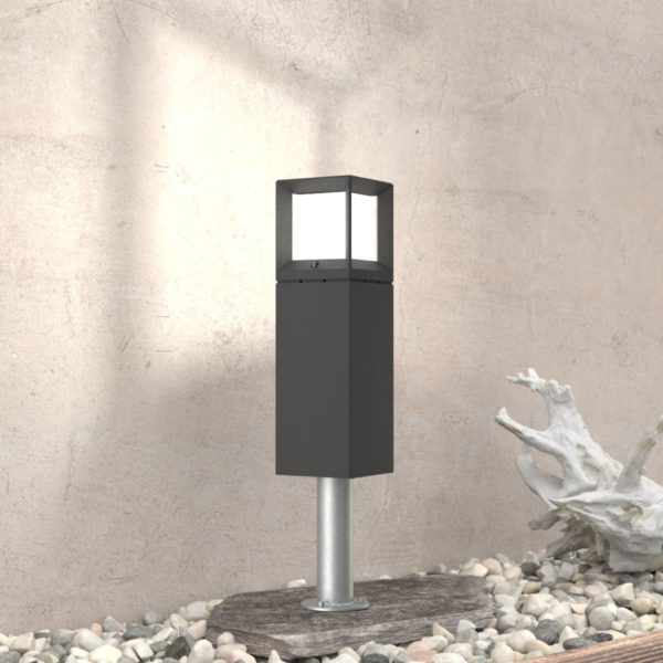 BEGA 84604 – potelet LED en graphite, 3 000 K BEGA