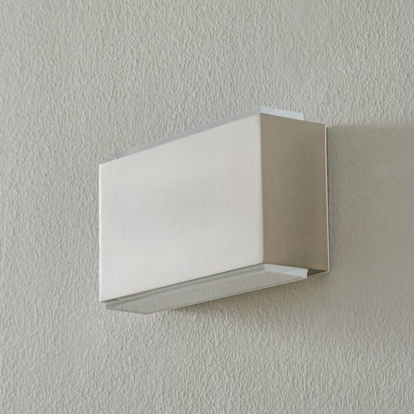 BEGA 50072 applique LED 3 000 K 18cm acier 1 630lm BEGA