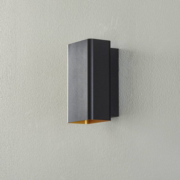 BEGA Studio Line applique étroite noire/dorée 18 BEGA