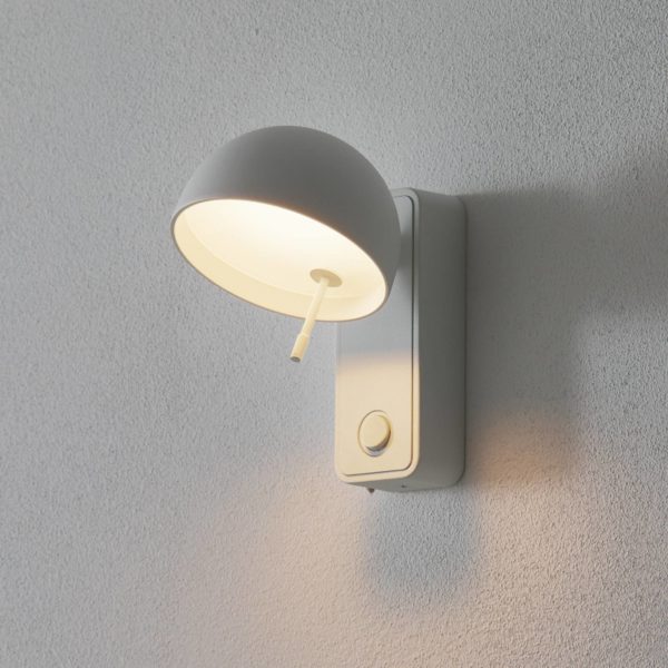 Bover Beddy A/01 applique LED rotatif blanc/blanc Bover