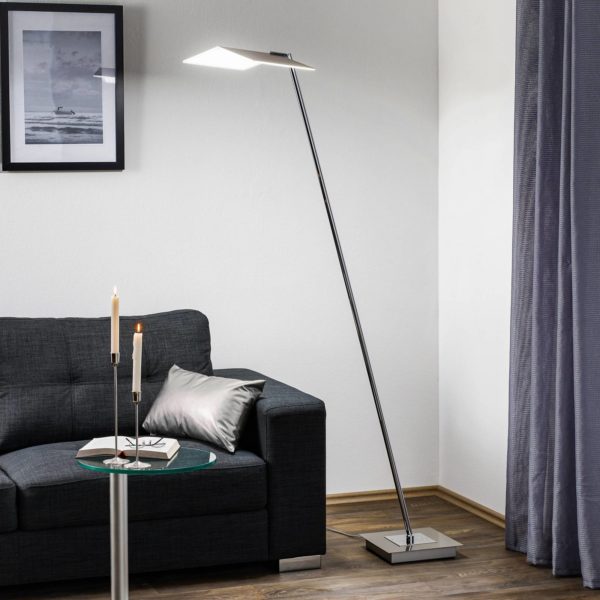 BANKAMP Book lampadaire LED à variateur tactile BANKAMP