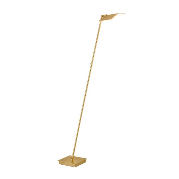 BANKAMP Book lampadaire LED laiton BANKAMP