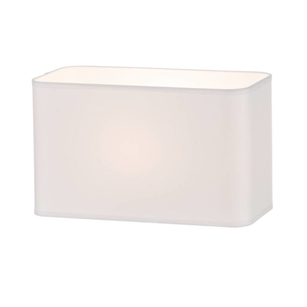 BRITOP Abat-jour Cassy 30 x 15 x 18 cm blanc BRITOP