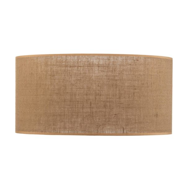 BRITOP Abat-jour Jute Ø 50 cm hauteur 24 cm beige BRITOP