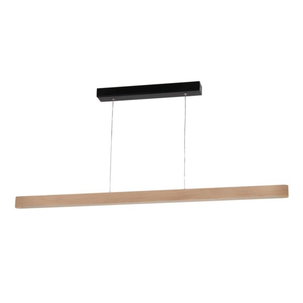 Envostar Lineo Suspension LED chêne huilé 135cm Envostar