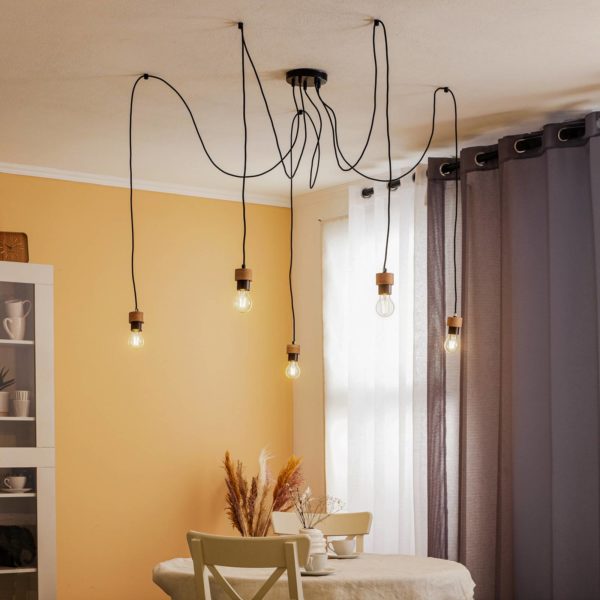 Envostar Merlo suspension, décentrée à 5 lampes Envostar