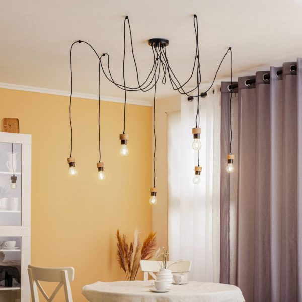 Envostar Merlo suspension, décentrée à 7 lampes Envostar