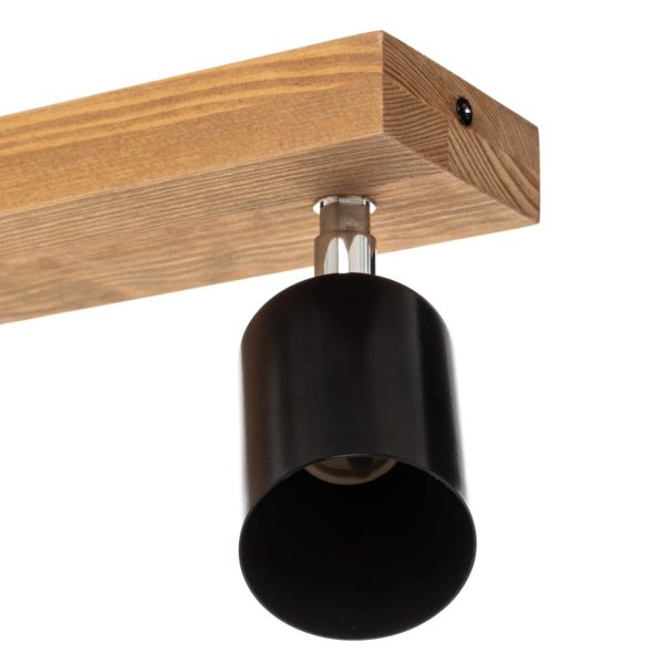 Envostar Alara spot à 2 lampes pin brun Envostar