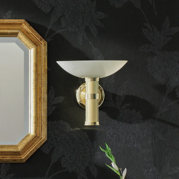 B+M LEUCHTEN Palais applique LED, laiton B+M LEUCHTEN