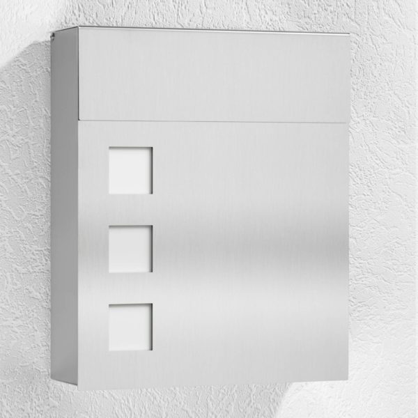 CMD Chic boîte aux lettres Ulani en inox CMD