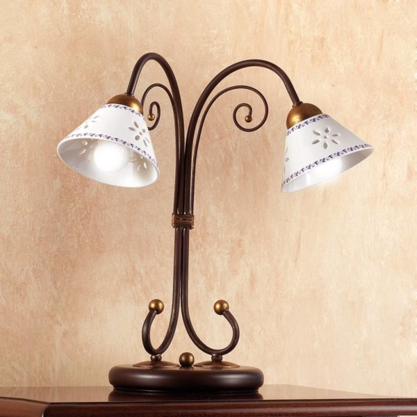 Ceramiche Lampe à poser 2 lampes LIBERTY Ceramiche