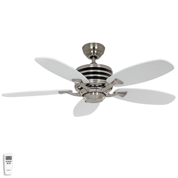 CasaFan Ventil. plafond Eco Gamma 103 cm blanc/gris clair CASAFAN