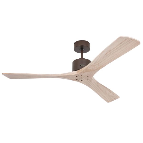CasaFan Ventilateur Macau bronze huilé/bois nat. clair CASAFAN