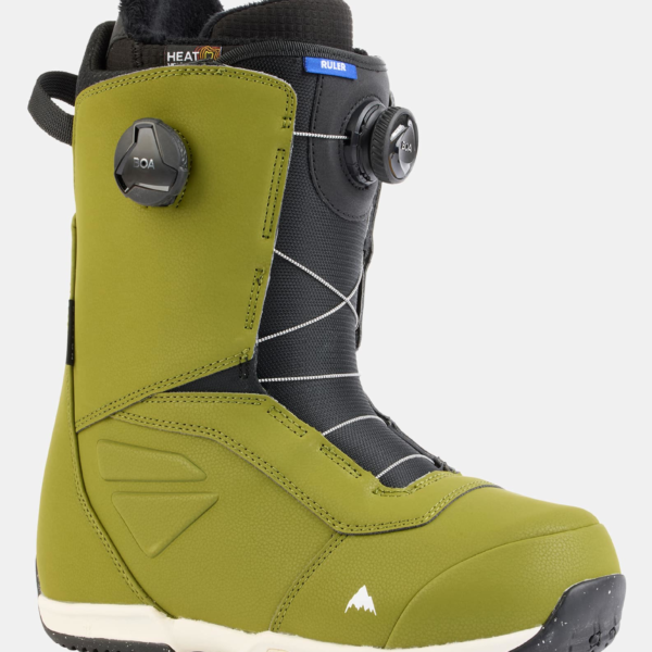 Burton – Boots de snowboard Ruler BOA® pour homme, Green, 7.0