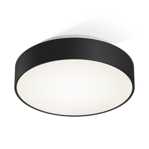 Decor Walther Conect plafonnier LED Ø32 cm, noir Decor Walther