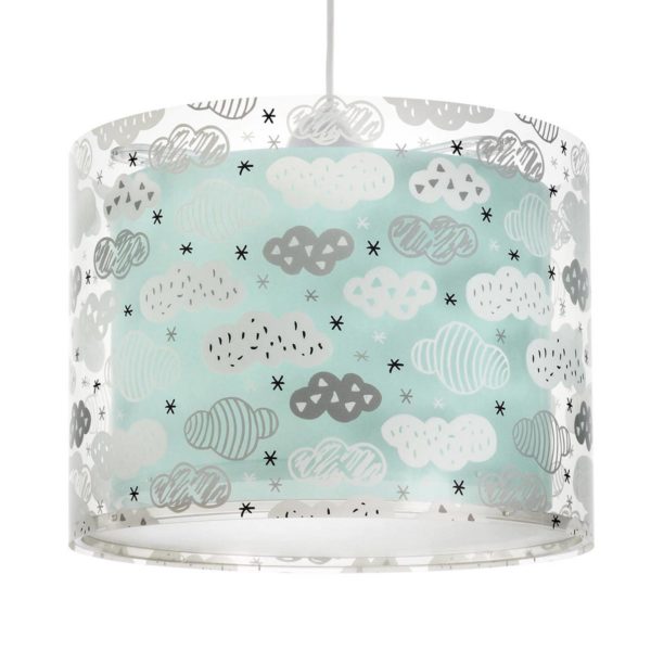 Dalber Suspension pour enfant Clouds, bleu Dalber