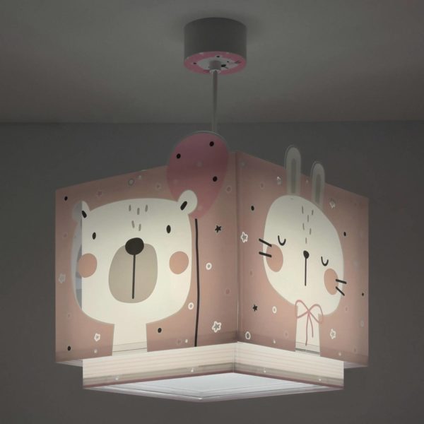 Dalber Baby Jungle suspension pour enfant, rose Dalber