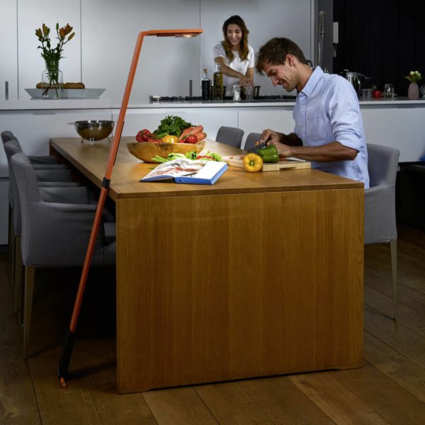 Luctra Flex lampe LED sans fil batterie orange Luctra