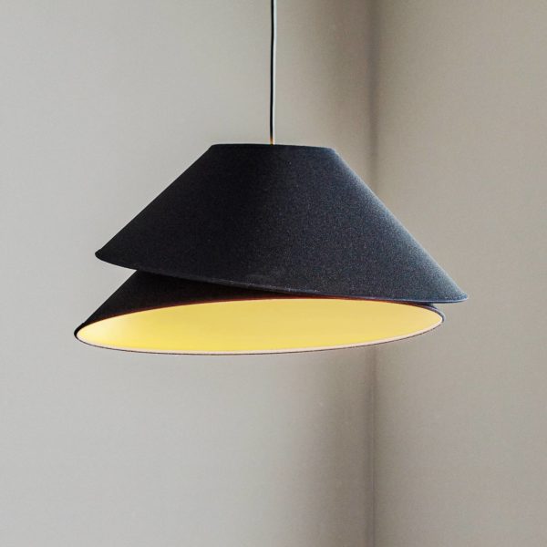 Duolla Suspension en tissu Coco, noire Duolla