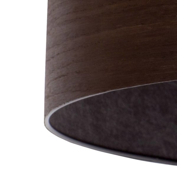 Envostar Veneer lampe à poser chêne fumé Ø 20,5 cm Envostar