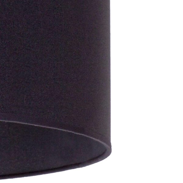 Duolla Abat-jour Roller Ø 25 cm, noir Duolla