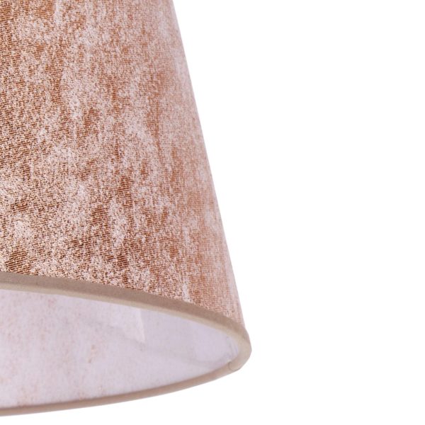 Duolla Abat-jour Cone hauteur 25,5 cm, cuivré métallisé Duolla