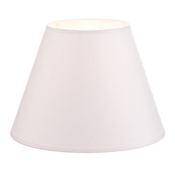 Duolla Abat-jour Sofia hauteur 21 cm, blanc Duolla
