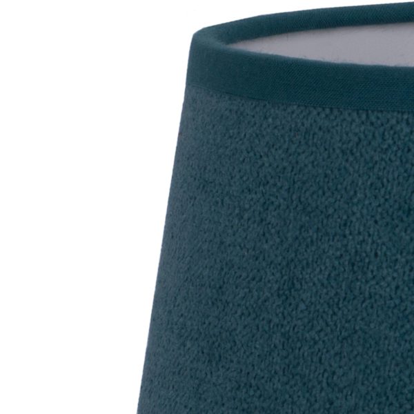 Duolla Abat-jour Classic S, tissé, turquoise Duolla