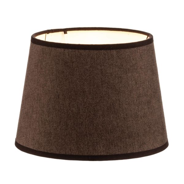 Duolla Abat-jour Classic S, tissé, brun Duolla