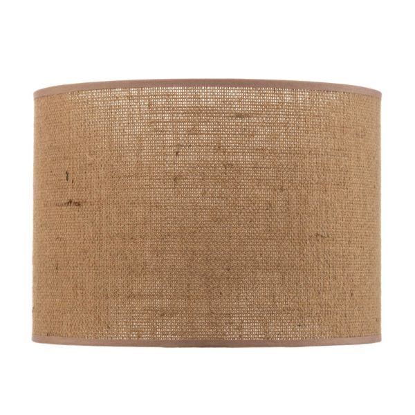 Duolla Abat-jour Roller, brun clair, Ø 25cm, H 18cm Duolla
