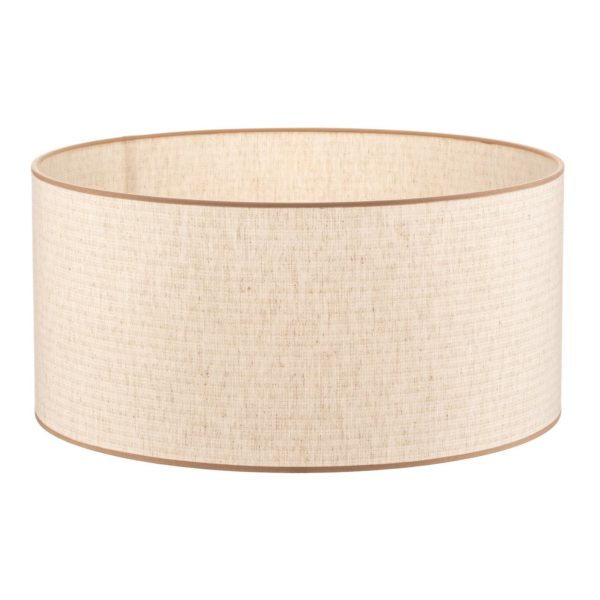 Duolla Abat-jour Roller, écru, jute, Ø 50cm, H 24cm Duolla