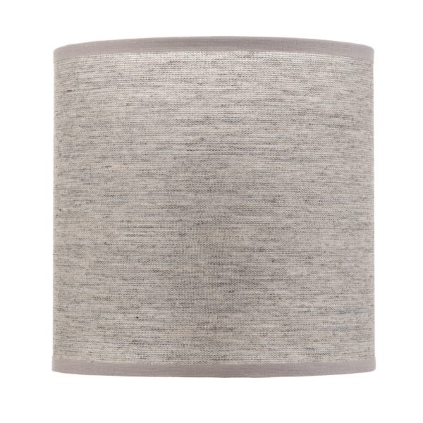 Duolla Abat-jour Roller, gris, Ø 15 cm, 15 cm de haut Duolla