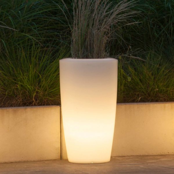 degardo Lampe Rovio III pour plantes, blanc transparent degardo