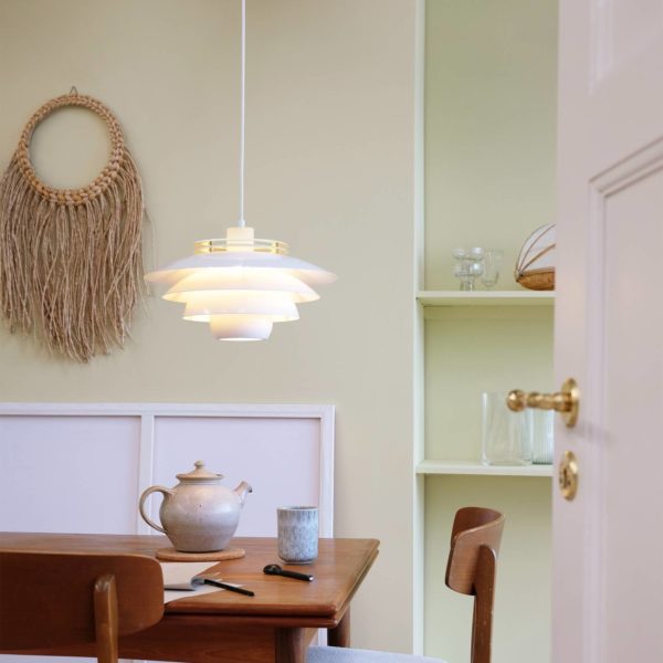 Dyberg Larsen Ejka suspension en métal, blanche Dyberg Larsen